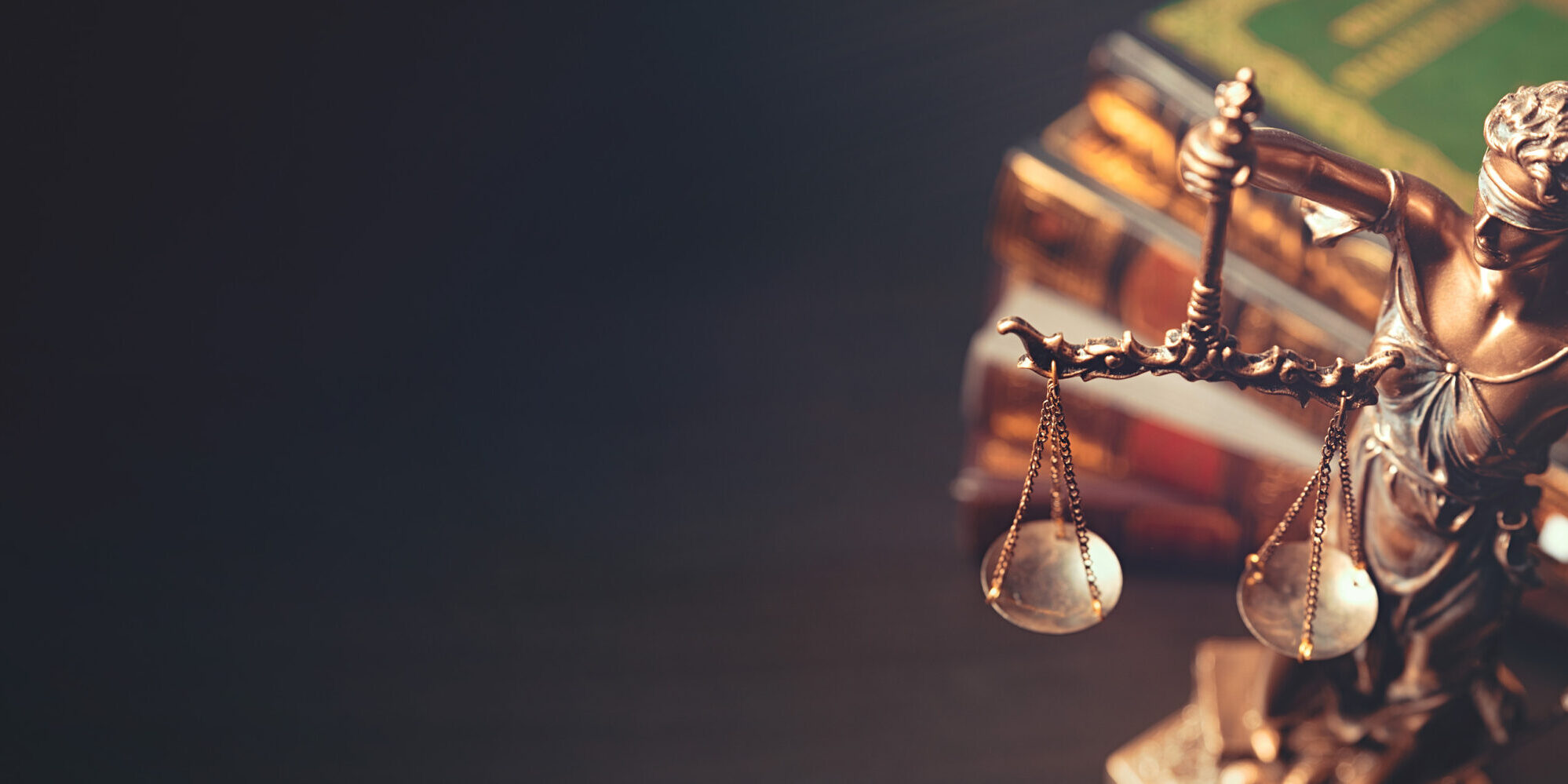 Law, legal concept with lady justice statue