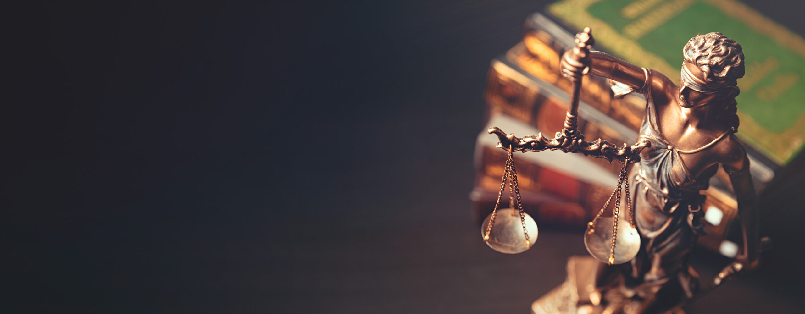 Law, legal concept with lady justice statue