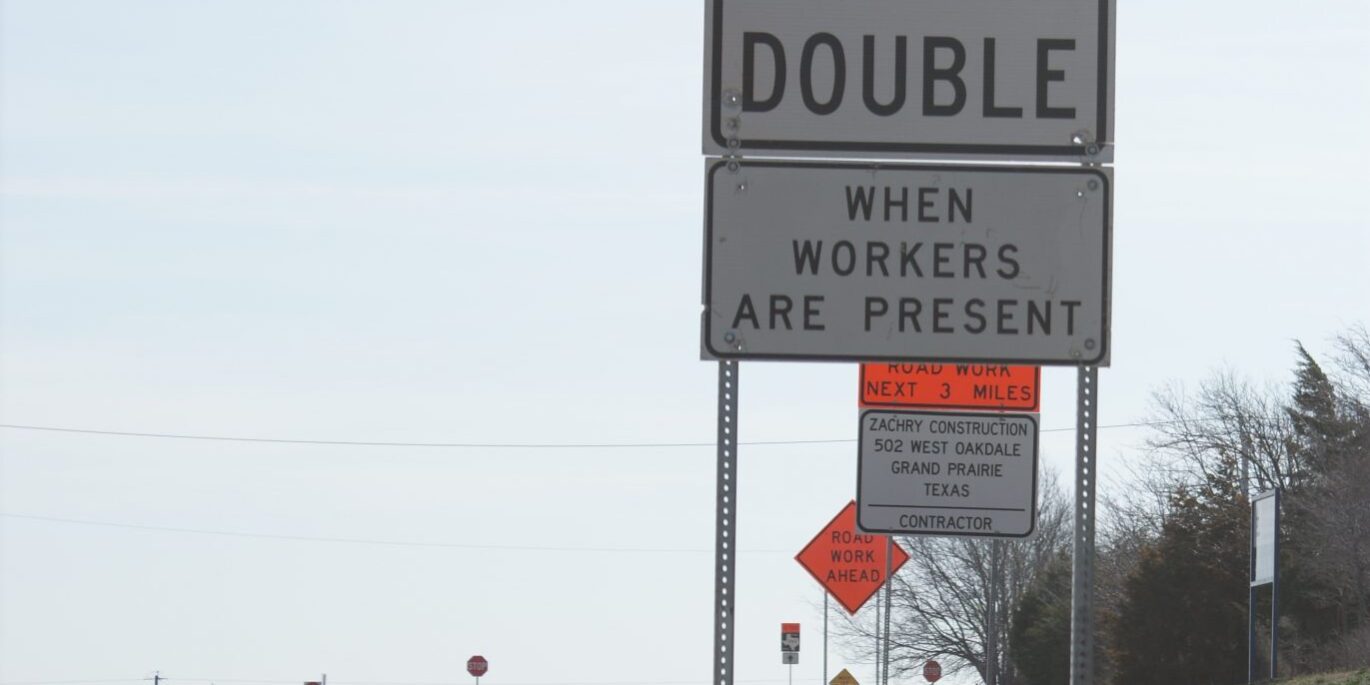 Speeding In A Construction Zone Ticket Construction Zone Traffic Ticket