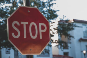 Ran Stop Sign Ticket