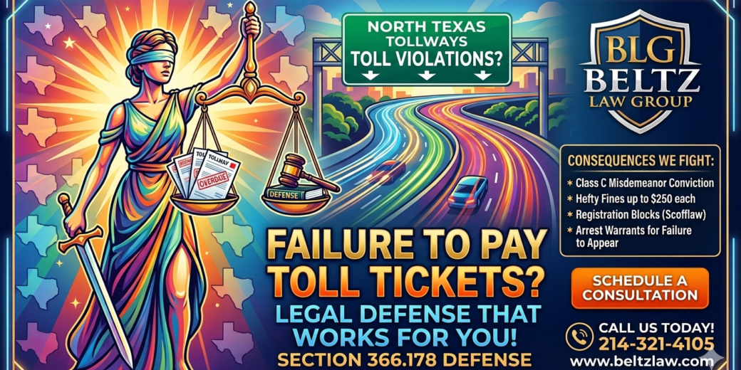 Failure to Pay Toll Ticket Defense