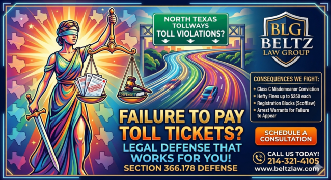 Failure to Pay Toll Ticket Defense