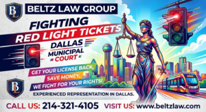 Dallas Red Light Ticket Attorney | Beltz Law Group Dallas Red Light Ticket Attorney
